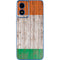 Ireland Flag Dark Wood Moto G Play 4G (2024) Skin